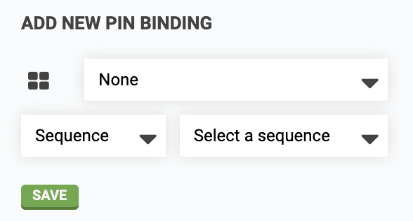 pin bindings pin bindings