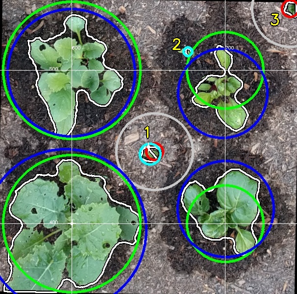 detected plants and save remove weeds detected plants and save remove weeds