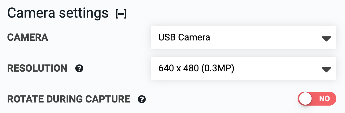 camera settings camera settings