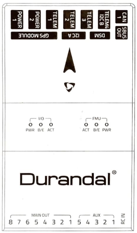 Durandal - 顶部针脚定义（示意图）