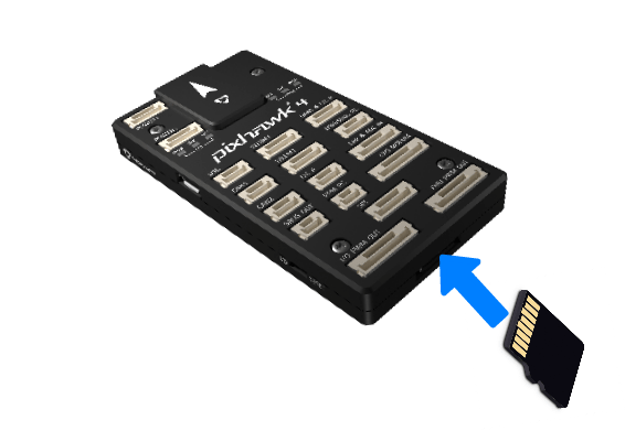 Pixhawk 4/SD 卡