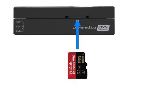Pixhawk 4 Mini SD 卡