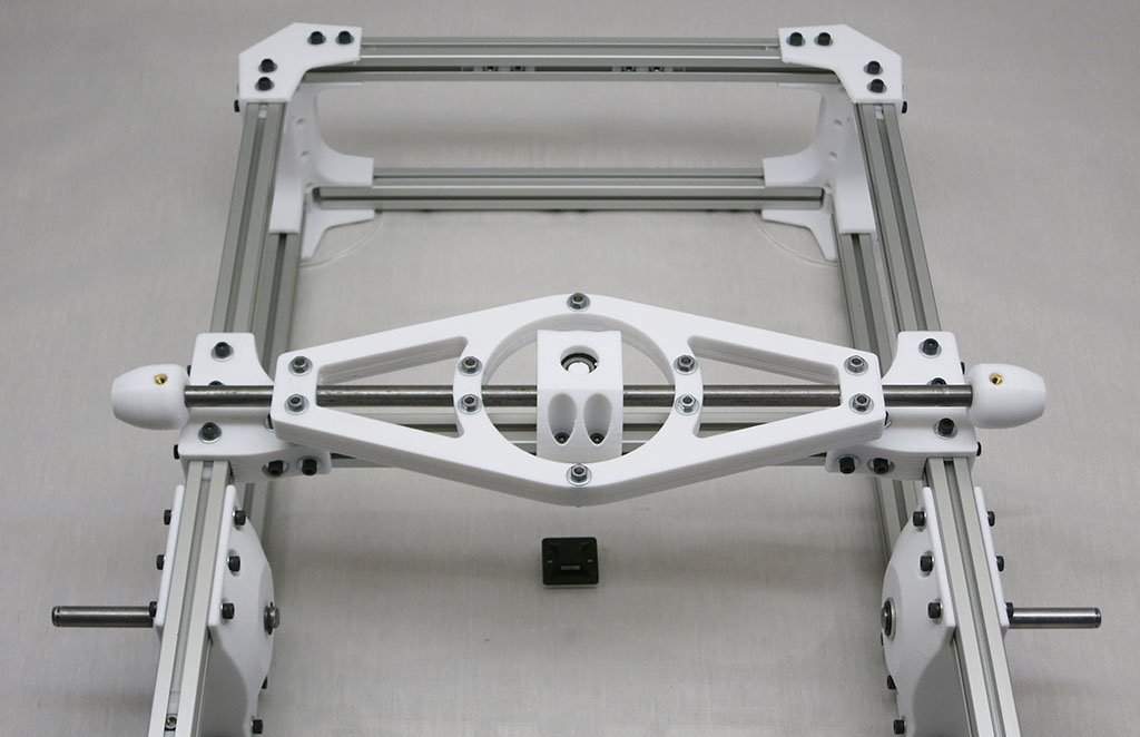 Differential mounted on body