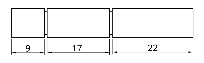 Drive shaft dimensions