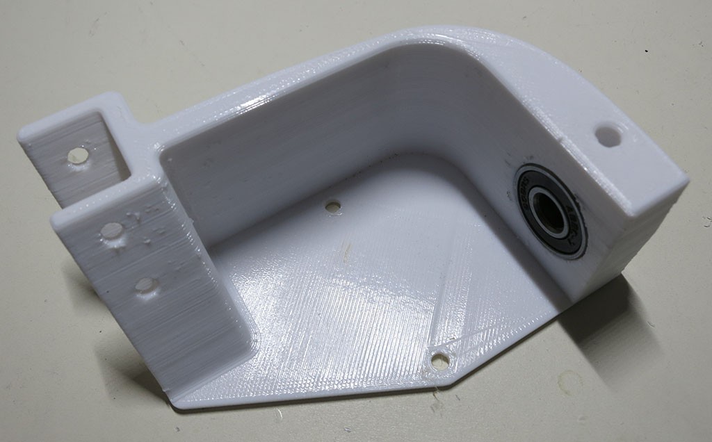 Fixed Knuckle with bearings installed