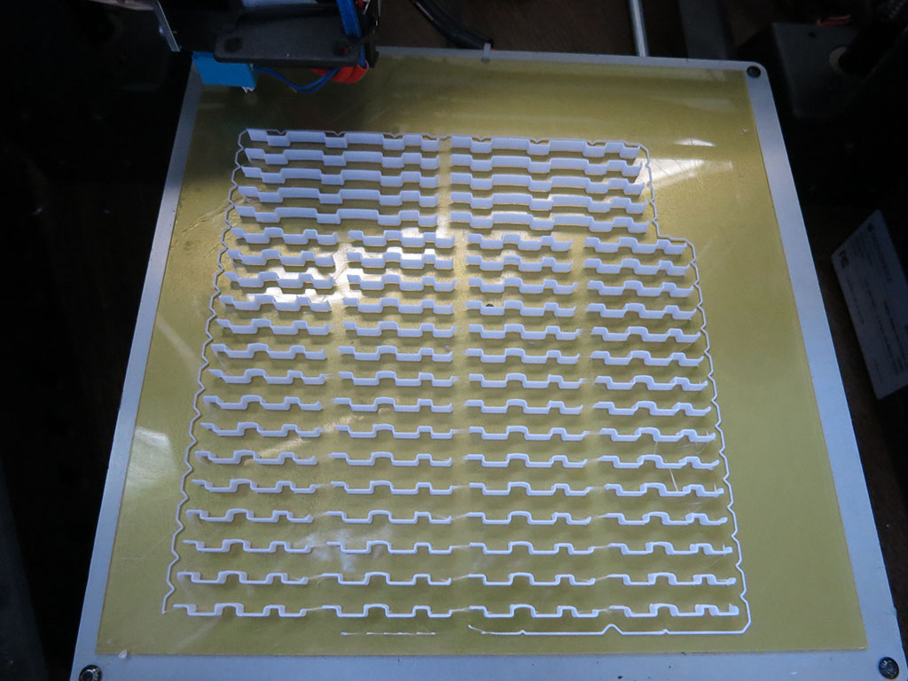 M3 nut installation tools on printer bed