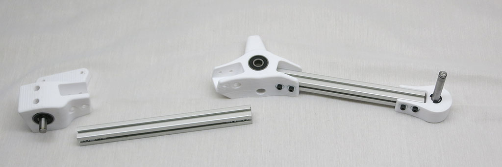 Rocker link to bogie