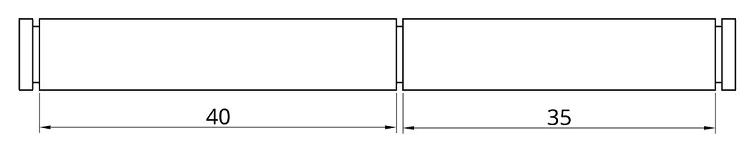 Rocker shaft dimensions