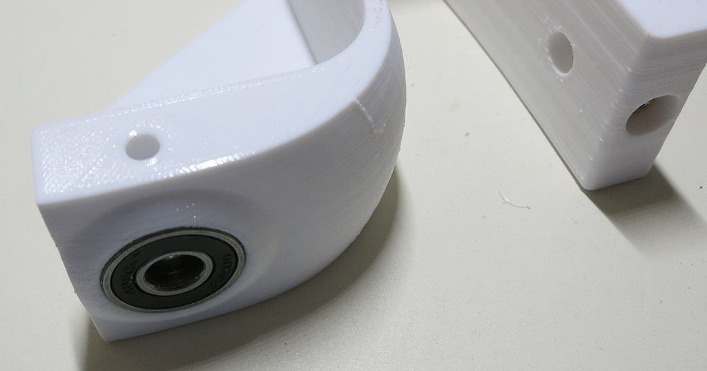 Steering knuckle outside bearing