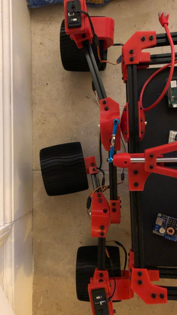 Left-right reversed Bogie-Wheel installation